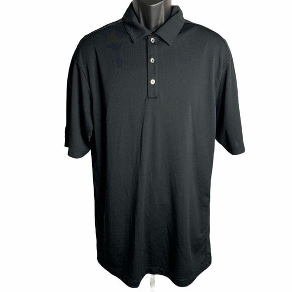 Nike Golf Tech Sport Dri Fit Polo Shirt XL Black - Picture 2 of 7